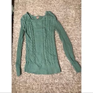 Pastel green sweater